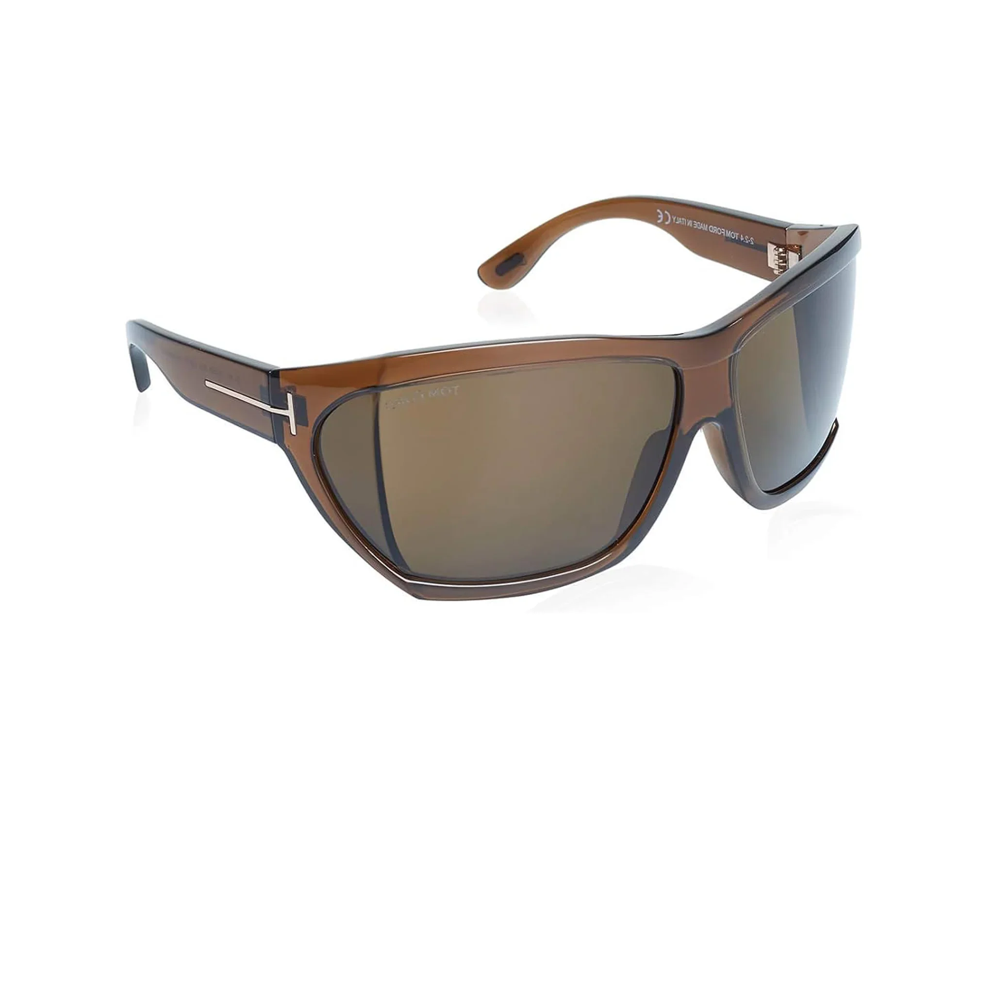 Tom Ford Brown Cat-Eye Acetate Full Rim Sunglasses TF402-Y22 - Image 2