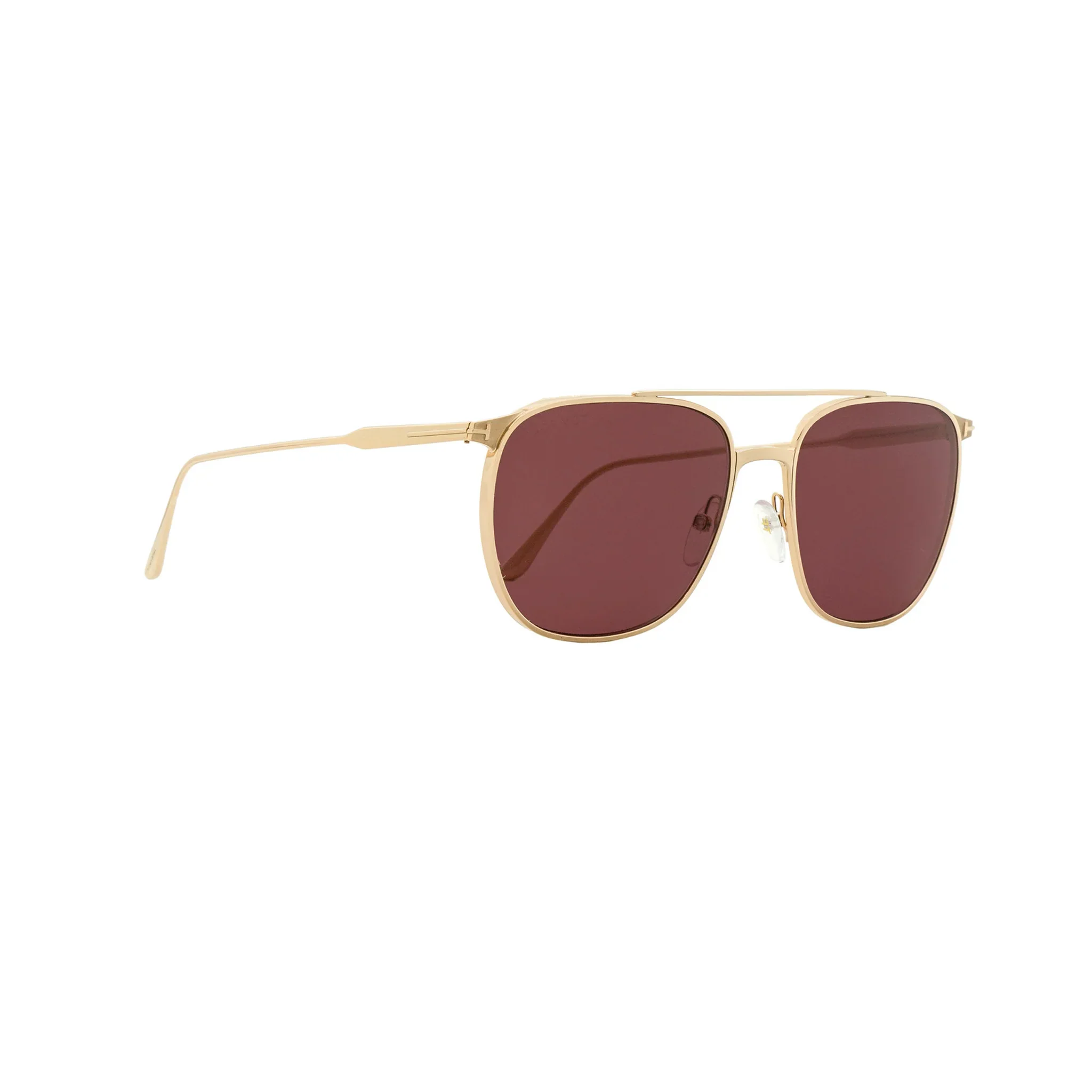 Tom Ford Gold Aviator Metal Full Rim Sunglasses TF692-Y22 - Image 2