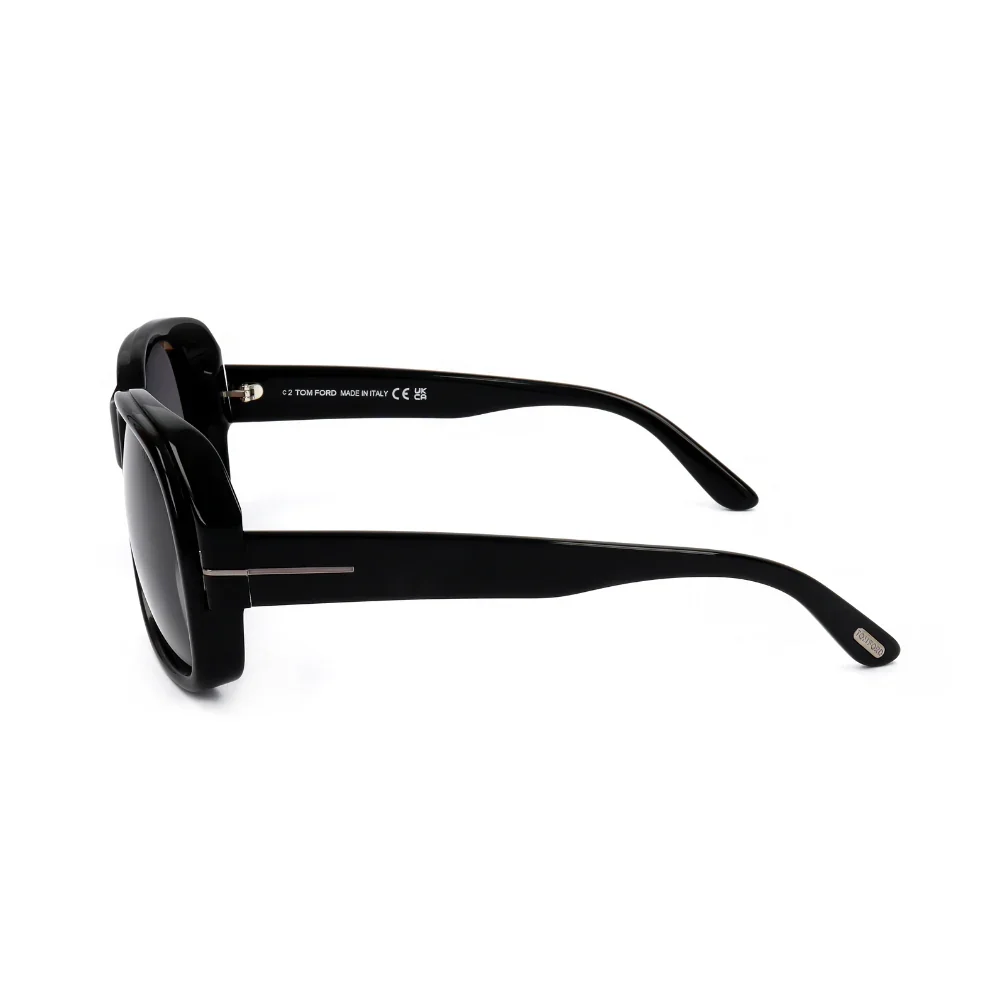 Tom Ford Sunglasses Black Lyle Grey Square Large - Image 3