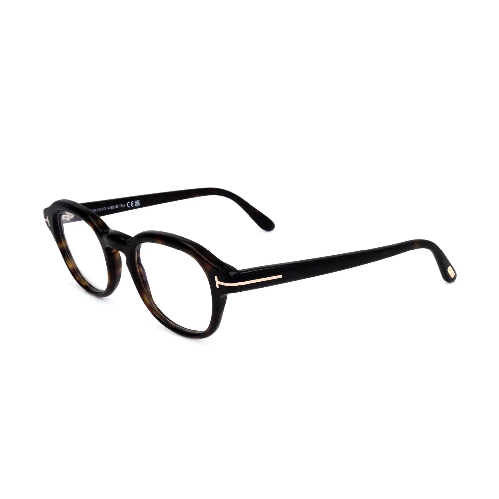Tom Ford TF5871-B Blue Light Round Glasses - Image 2