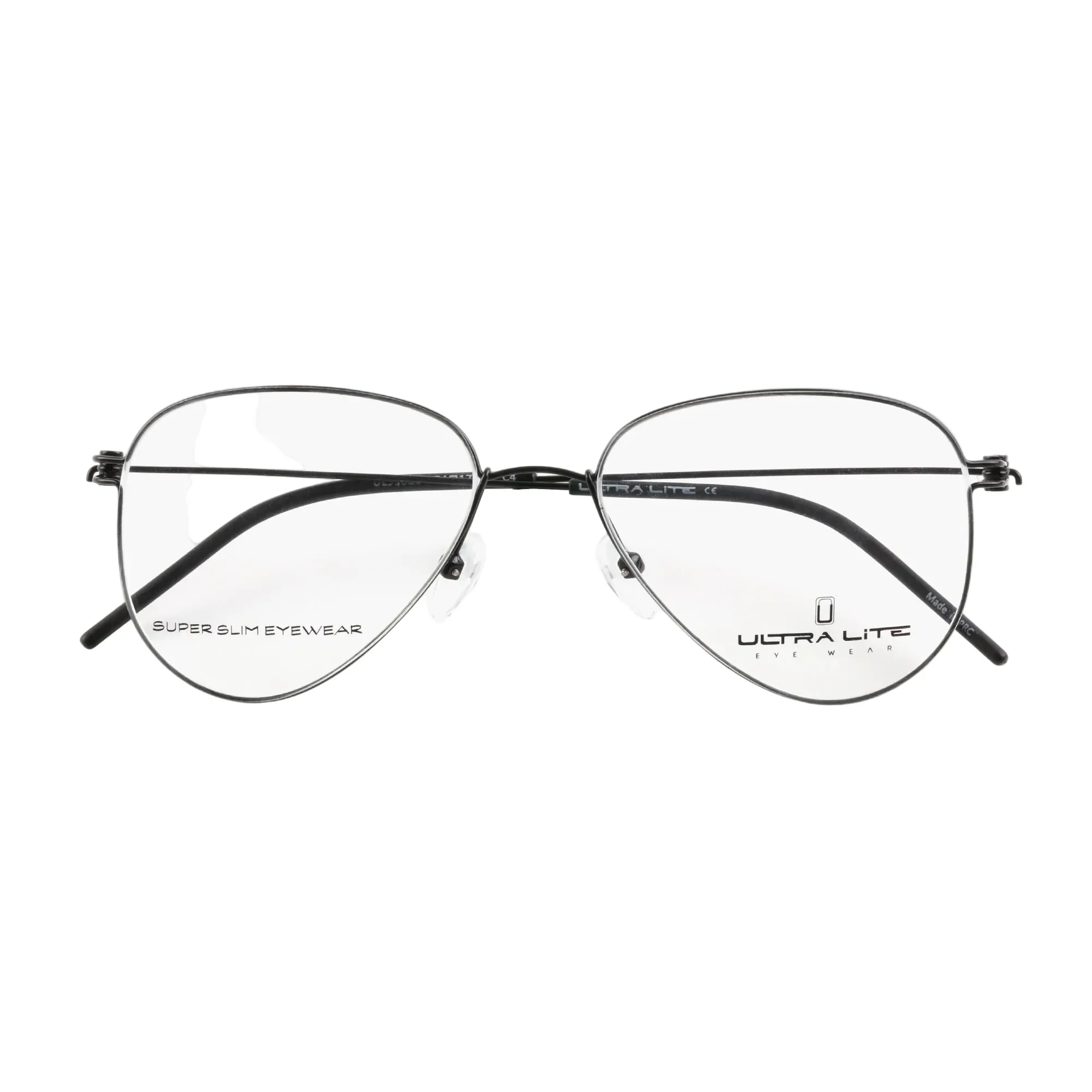 Ultra Lite Black Aviator Metal Full Rim Eyeglasses UL918 104-Y20 - Image 3