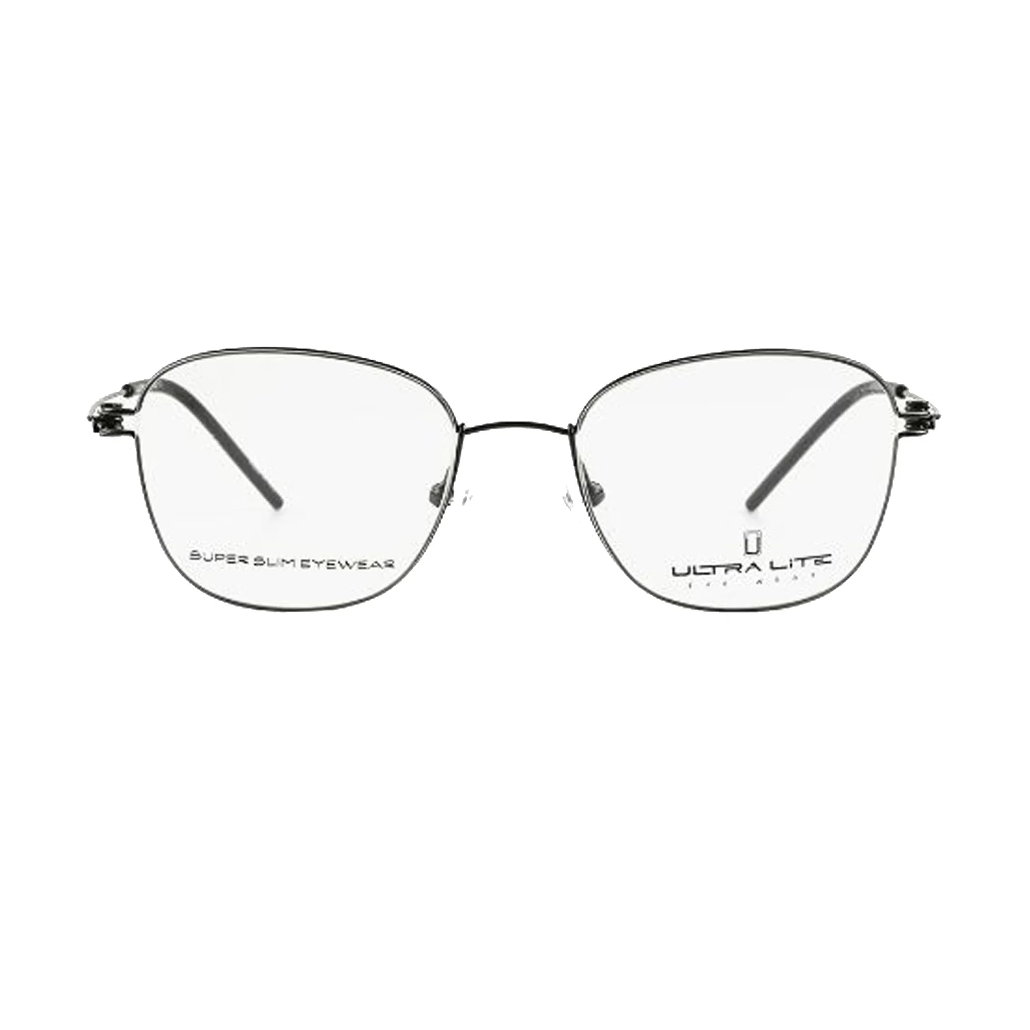 Ultra Lite Black Round Metal Full Rim Eyeglasses UL918 103-Y20