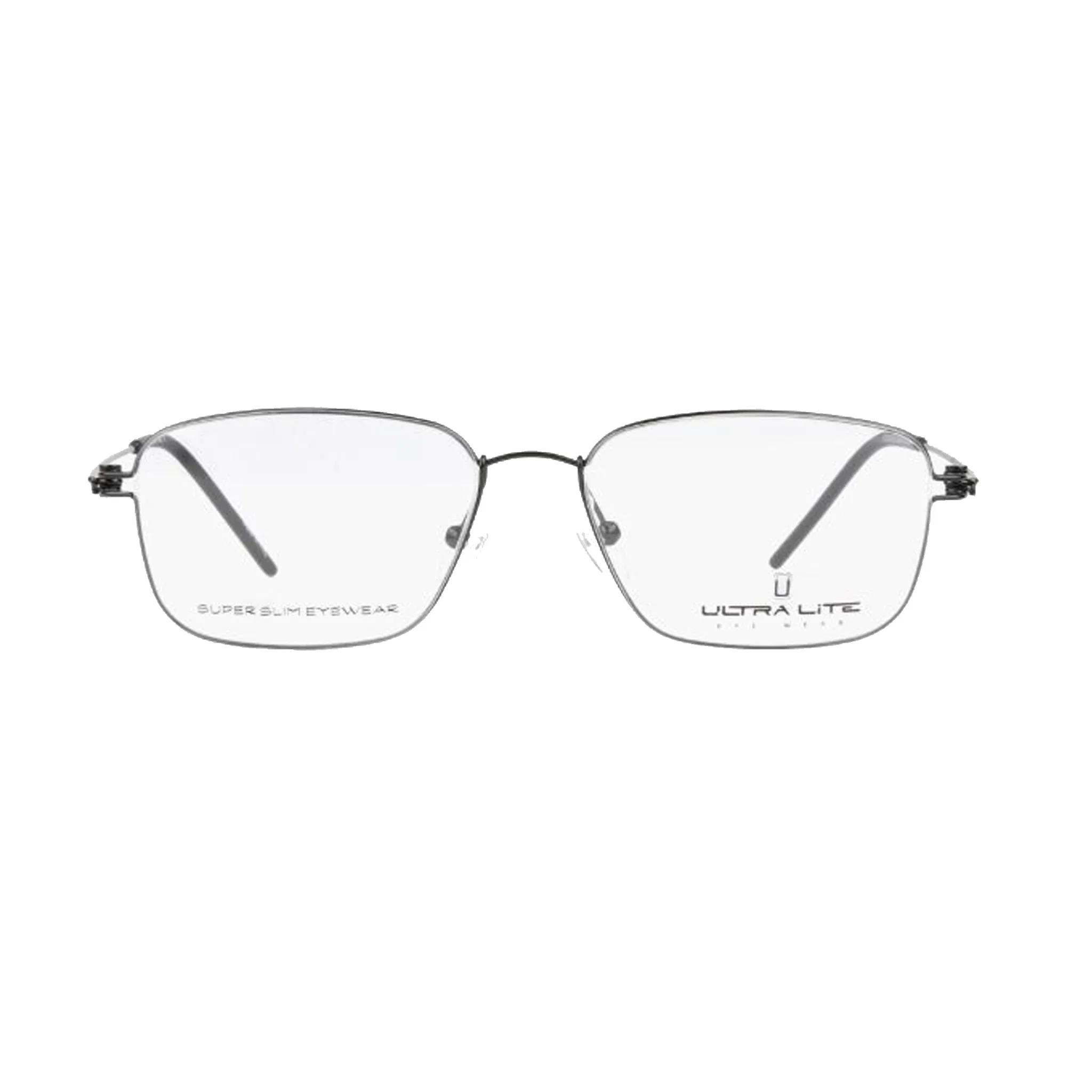 Ultra Lite Black Square Metal Full Rim Eyeglasses UL918 105-Y20