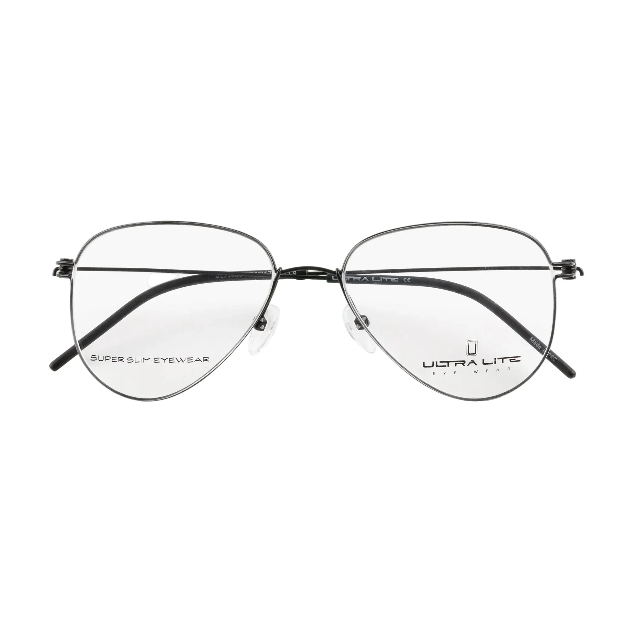 Ultra Lite Grey Aviator Metal Full Rim Eyeglasses UL918 104-Y20 - Image 3
